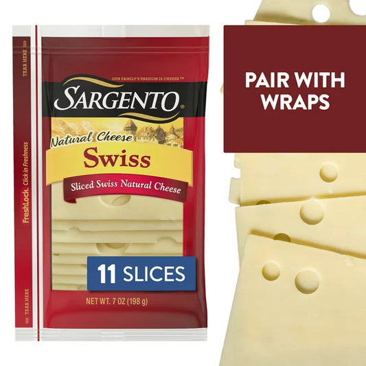 Sargento Sliced Swiss Cheese